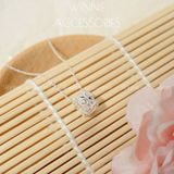  Dây chuyền Bạc S925 Kim Tiền Cát Tường 