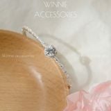  Vòng tay Bạc S925 Halo Mia 