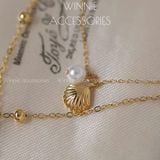  Dây chuyền Titan Layer Seashell 