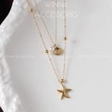  Dây chuyền Titan Layer Seashell 