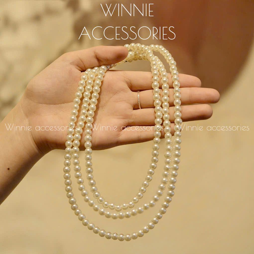  Dây chuyền Ngọc trai dài 