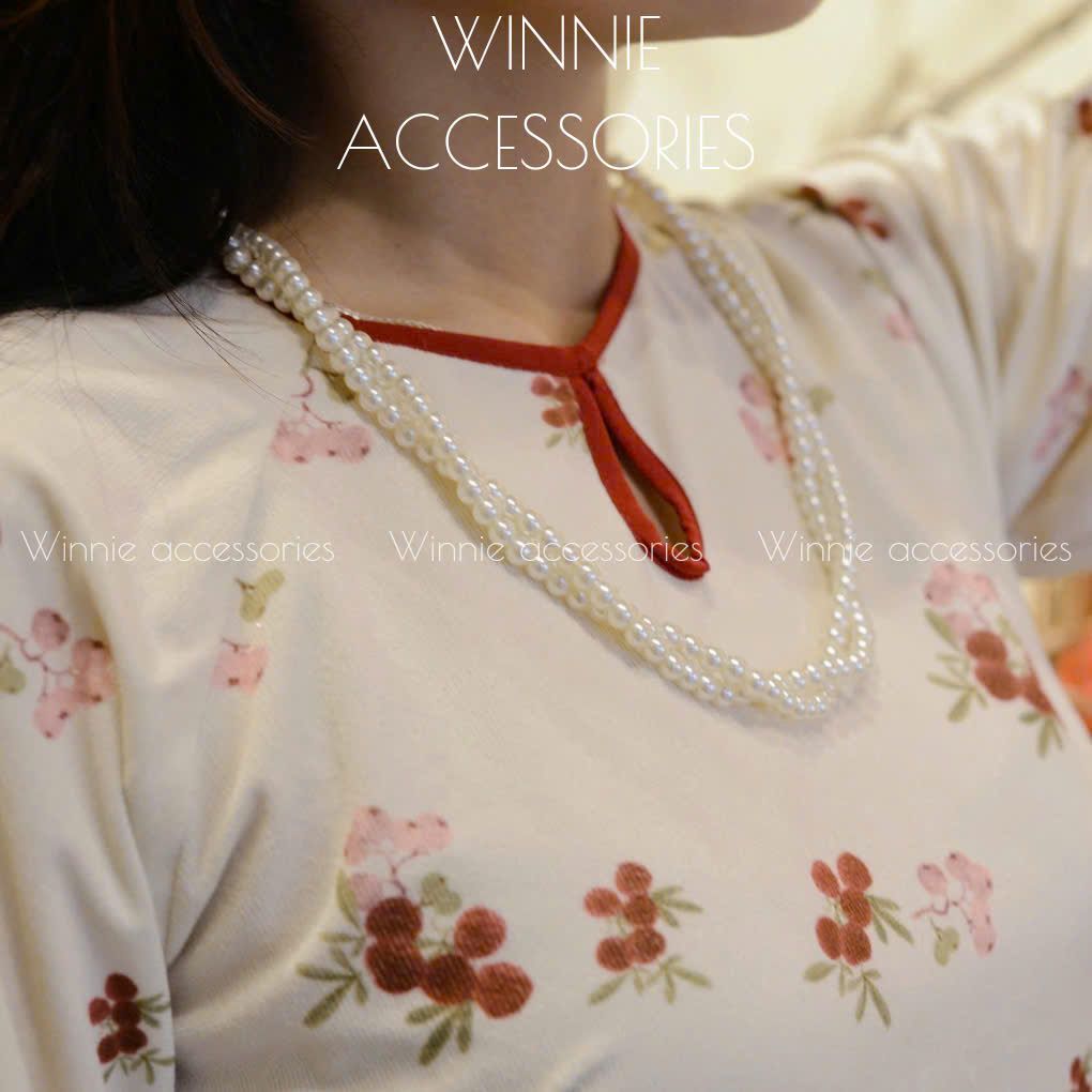  Dây chuyền Ngọc trai dài 