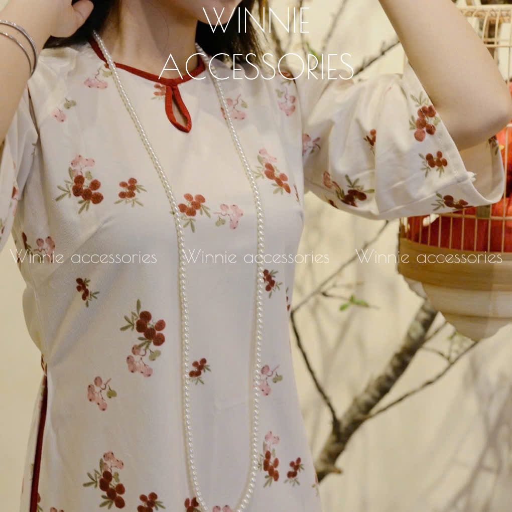  Dây chuyền Ngọc trai dài 