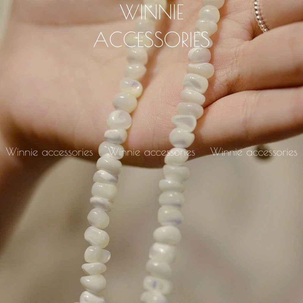  Dây chuyền Hạt xà cừ 