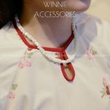  Dây chuyền Hạt xà cừ 