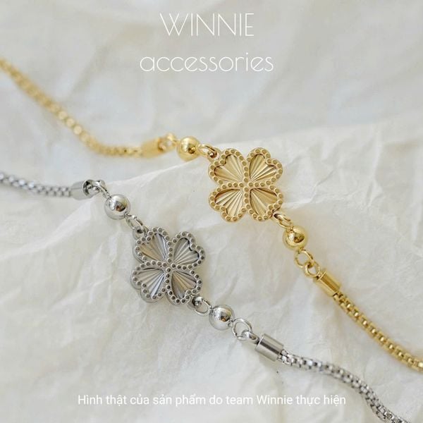  Lắc tay titan Shiny Clover 