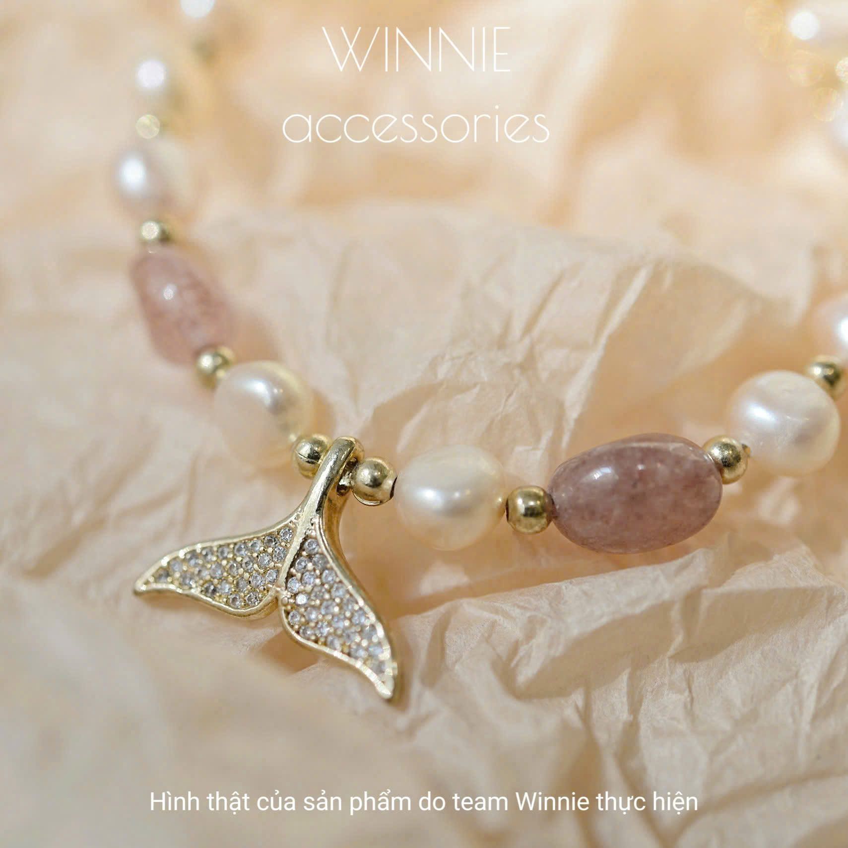  Lắc tay Ngọc trai tiên cá dâu 