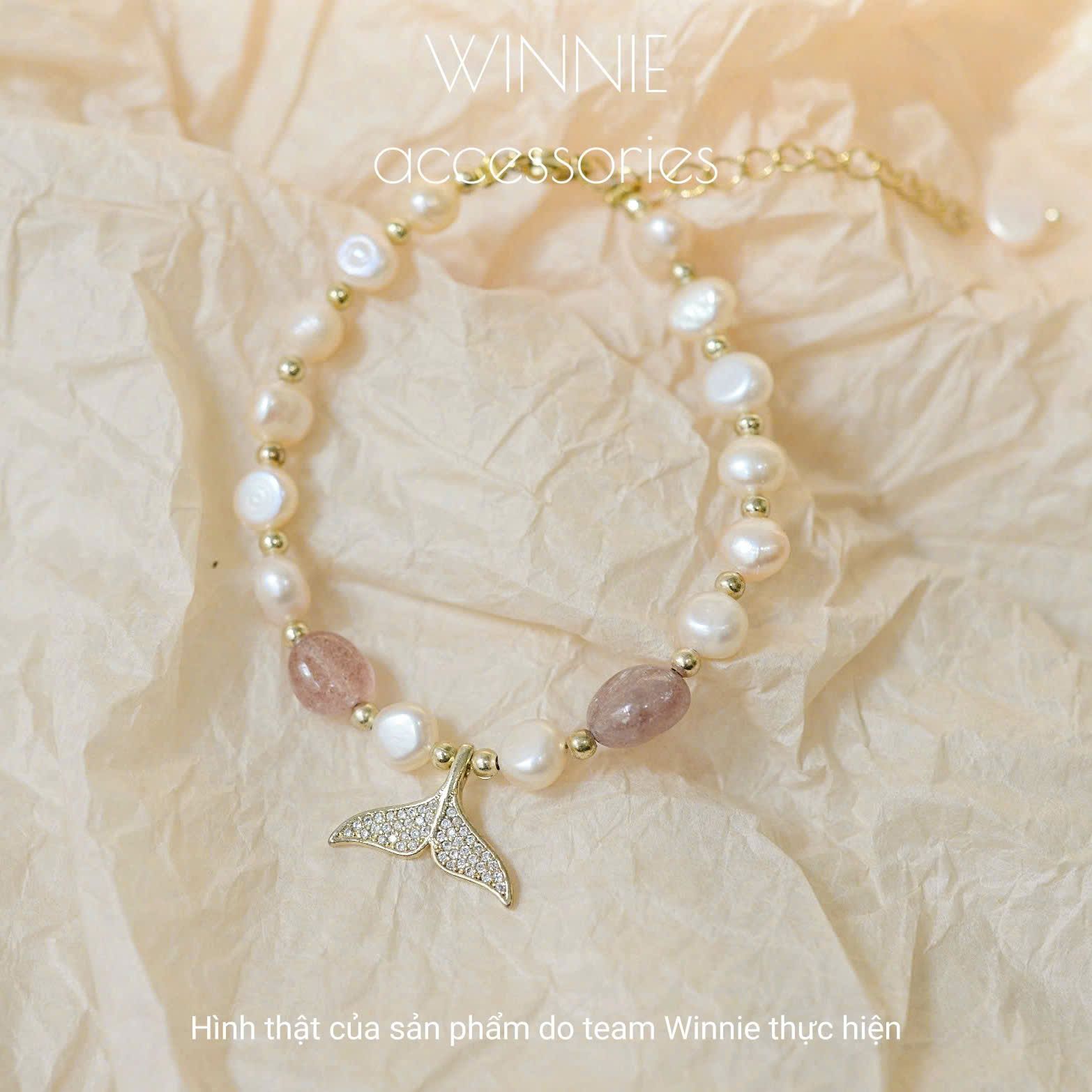  Lắc tay Ngọc trai tiên cá dâu 