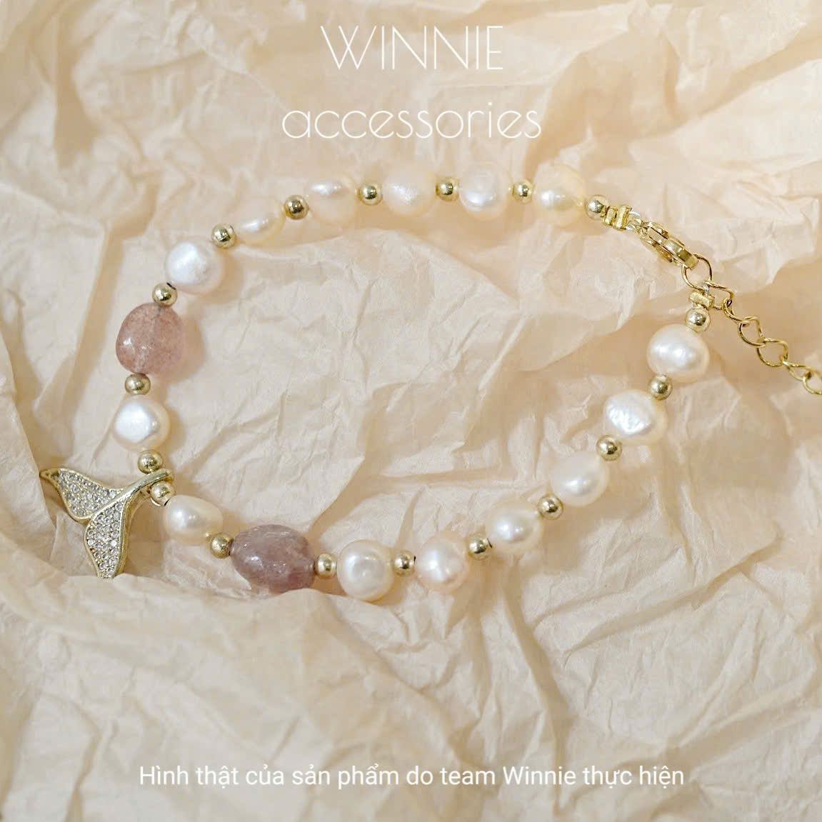  Lắc tay Ngọc trai tiên cá dâu 