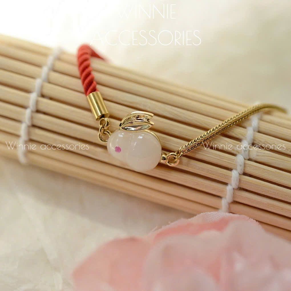  Lắc tay titan Thỏ hòa điền 