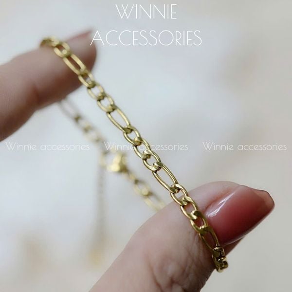  Lắc tay titan Flat Chain 