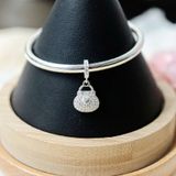  Charm Bạc S925 Túi Tim 