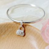  Charm Bạc S925 Túi Nơ 