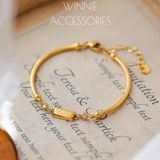  Lắc tay Titan Gold Tube 