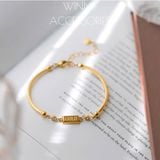  Lắc tay Titan Gold Tube 