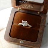  Nhẫn Bạc S925 Twist Heart 