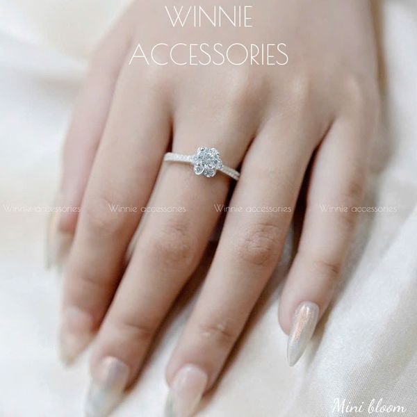  Nhẫn Bạc S925 Mini bloom 
