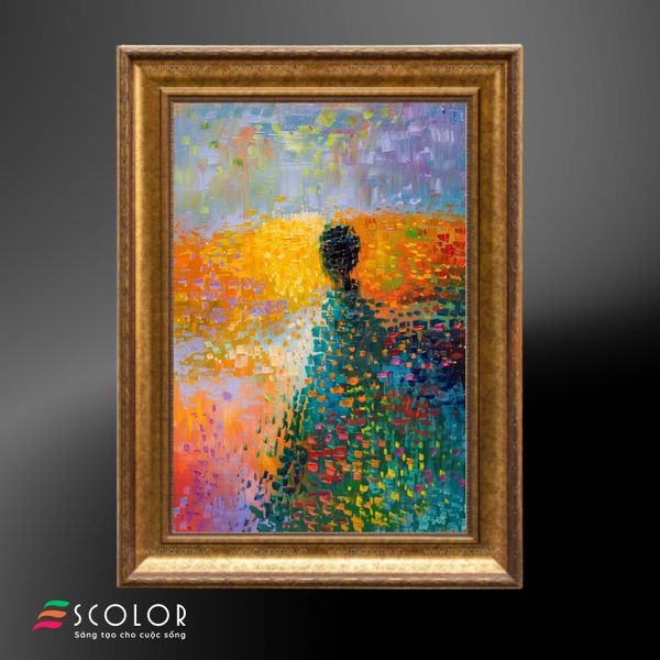 Tranh Bóng chiều mờ ảo - SCL00025