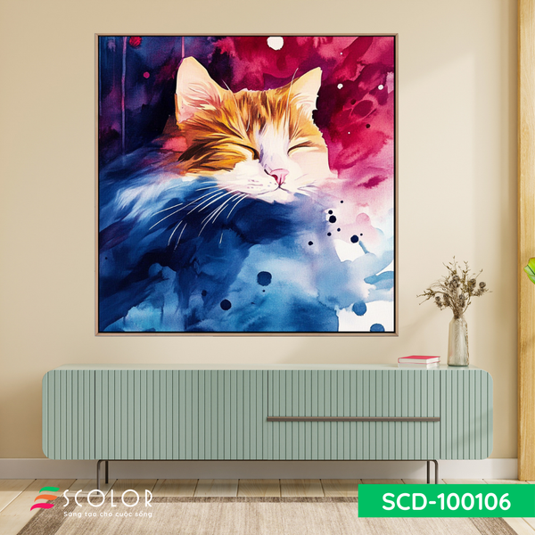 Tranh Giấc ngủ an lành - SCD100106