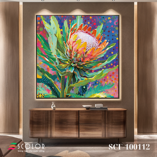 Tranh Rực Rỡ Và Kiêu Hãnh - SCF100112