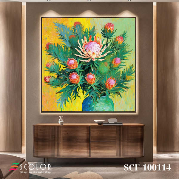 Tranh Tươi Mới Và Rạng Rỡ - SCF100114