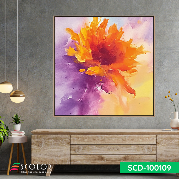 Tranh Bừng sáng giữa trời - SCD100109