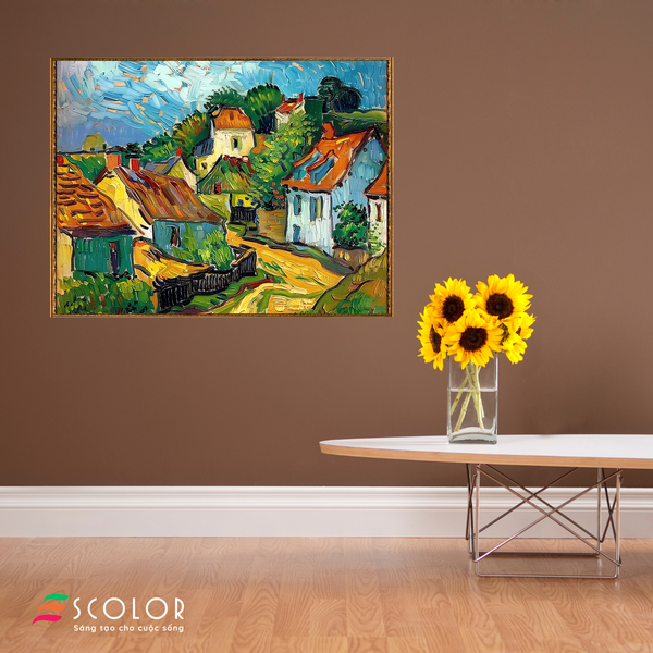 Tranh Làng quê yên bình - SC00412