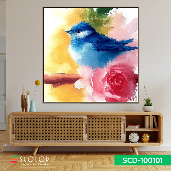 Tranh Cánh chim mùa xuân - SCD100101
