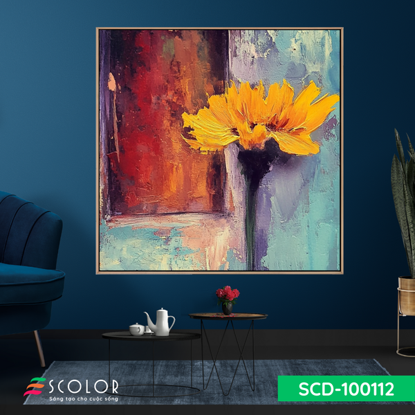 Tranh Ánh sáng từ cô đơn - SCD100112