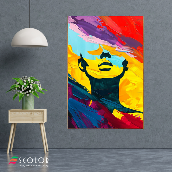 Tranh Tự do trừu tượng - SC00026