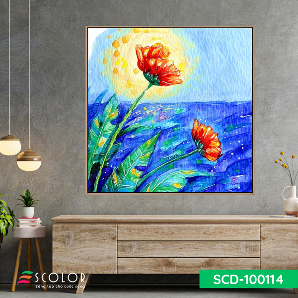 Tranh Sớm mai rực rỡ - SCD100114