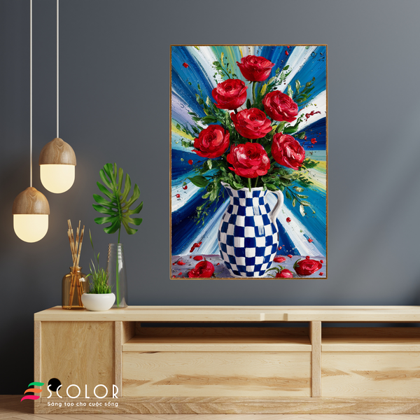 Tranh Hương sắc mùa xuân - SC00043