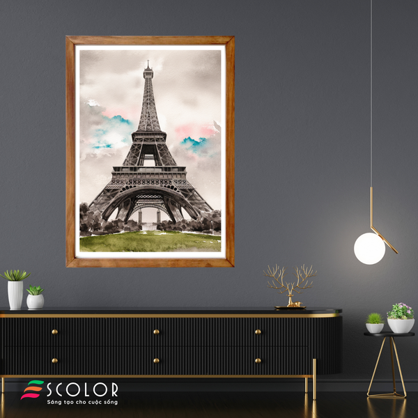 Tranh Tháp Eiffel huyền thoại SCG-00046