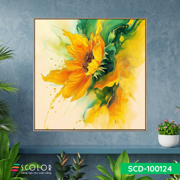 Tranh Nắng vàng tỏa sáng - SCD100124