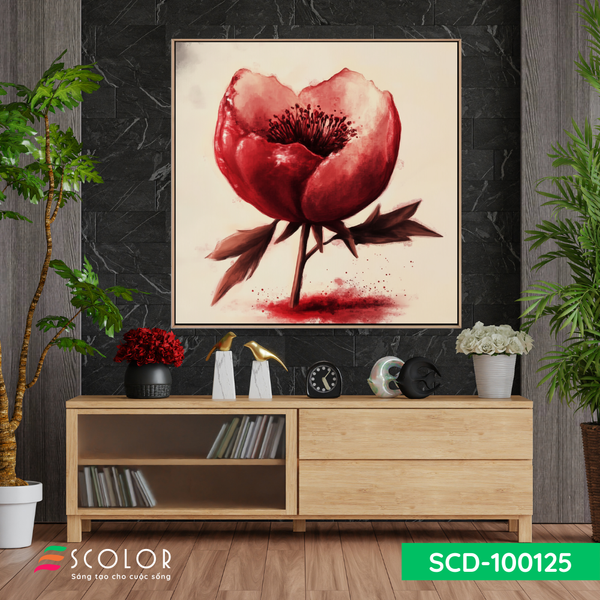 Tranh Nở rộ trong ánh sáng - SCD100125