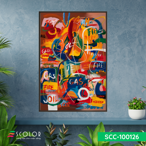 Tranh năng lượng và sức mạnh - SCC100126
