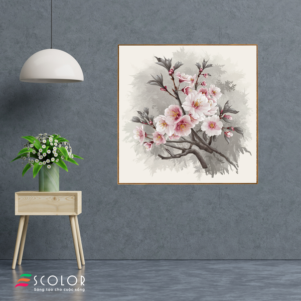 Tranh Vẻ Đẹp Hoa Anh Đào - SCT00029