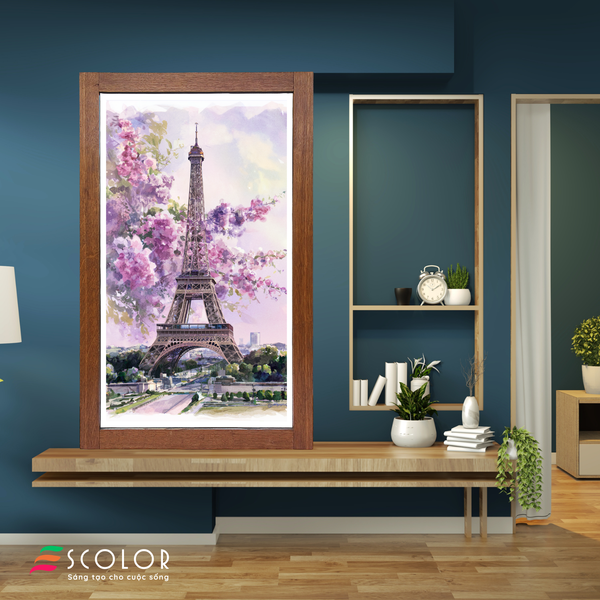 Tranh Mùa xuân Paris - SCG00073