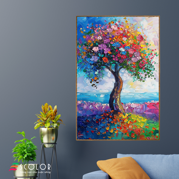 Tranh Vũ Điệu Cánh Hoa - SC00084