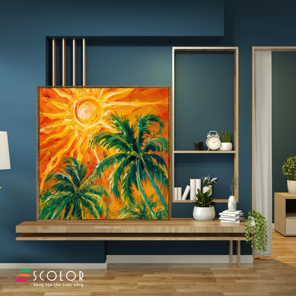 Tranh Sắc màu nhiệt đới - SC00431