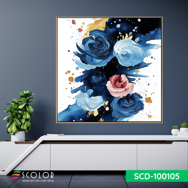Tranh Vũ điệu của hoa - SCD100105