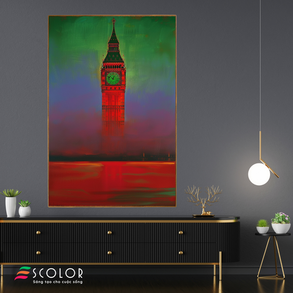 Tranh Huyền Ảo Big Ben - SC00003