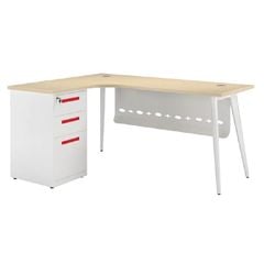 Bàn Chữ L Có Hộc Liền LUX1612YC10