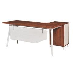 Bàn Chữ L Có Hộc Liền LUXL14HLC10 & LUXL16HLC10