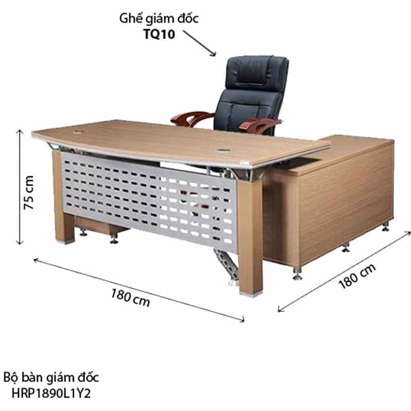 Bàn lãnh đạo Royal HRP1890L1Y2