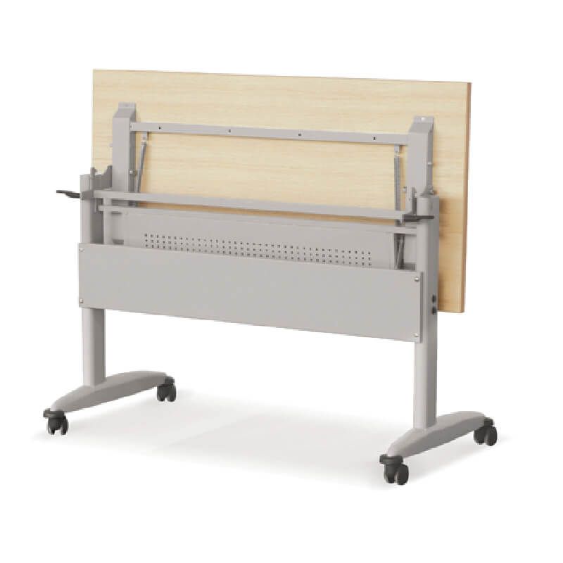 Bàn Gấp 1m4 Chân Sắt 2 Bánh Xe Trước BHL14