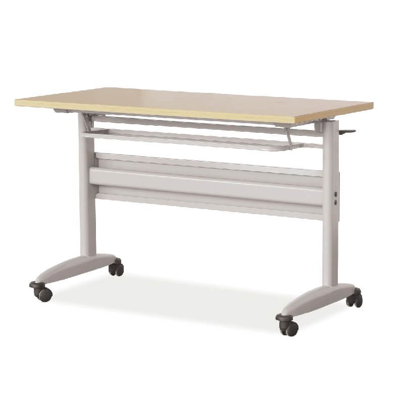 Bàn Gấp 1m4 Chân Sắt 2 Bánh Xe Trước BHL14