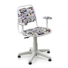 Ghế Học Sinh GHS232-N Chân xoay cố định có Tay