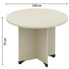 Bàn họp mặt tròn ATH1000