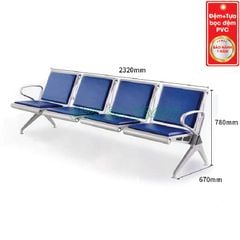 Ghế băng thép có đệm RPC10-4SD